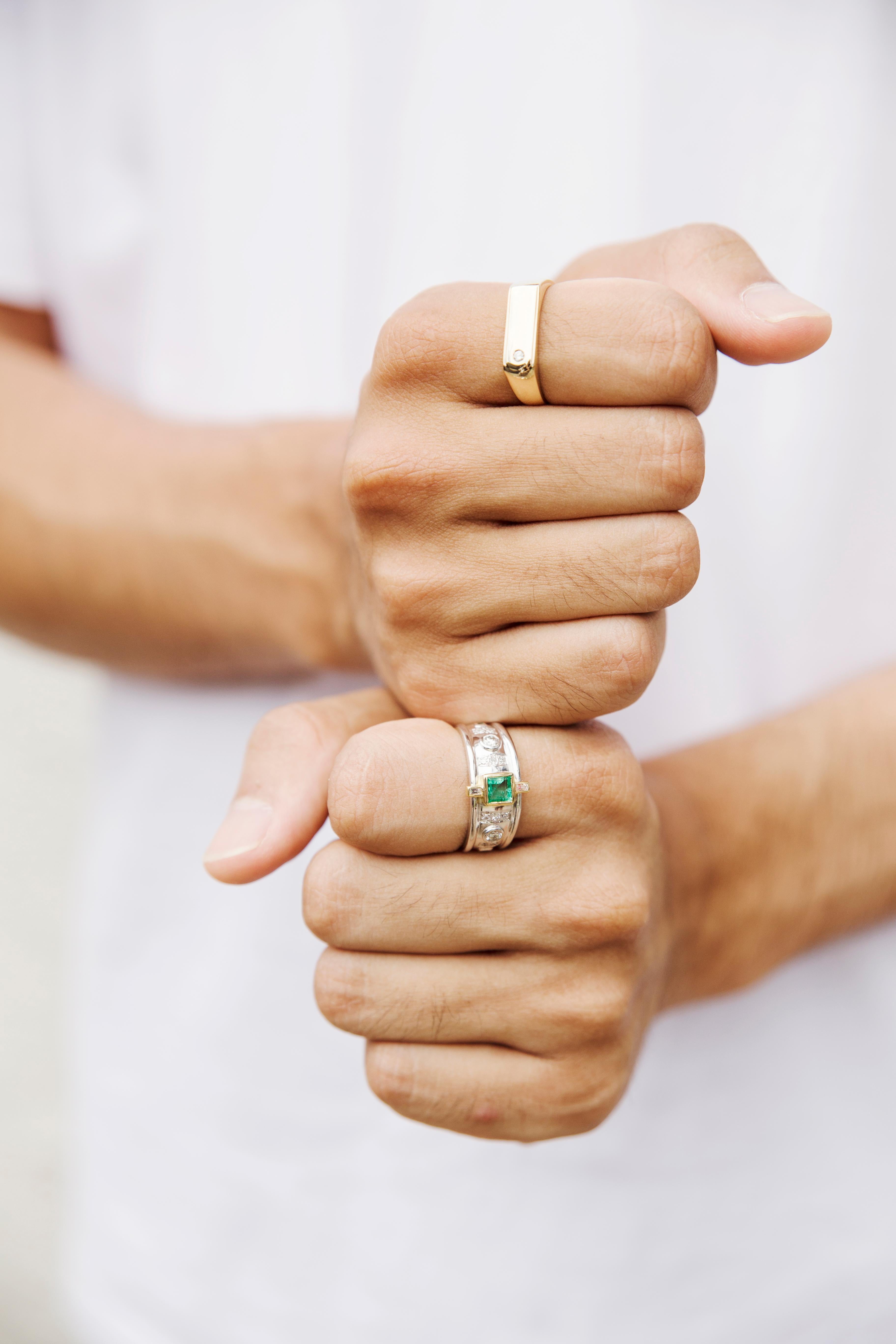 minimalist rings for men