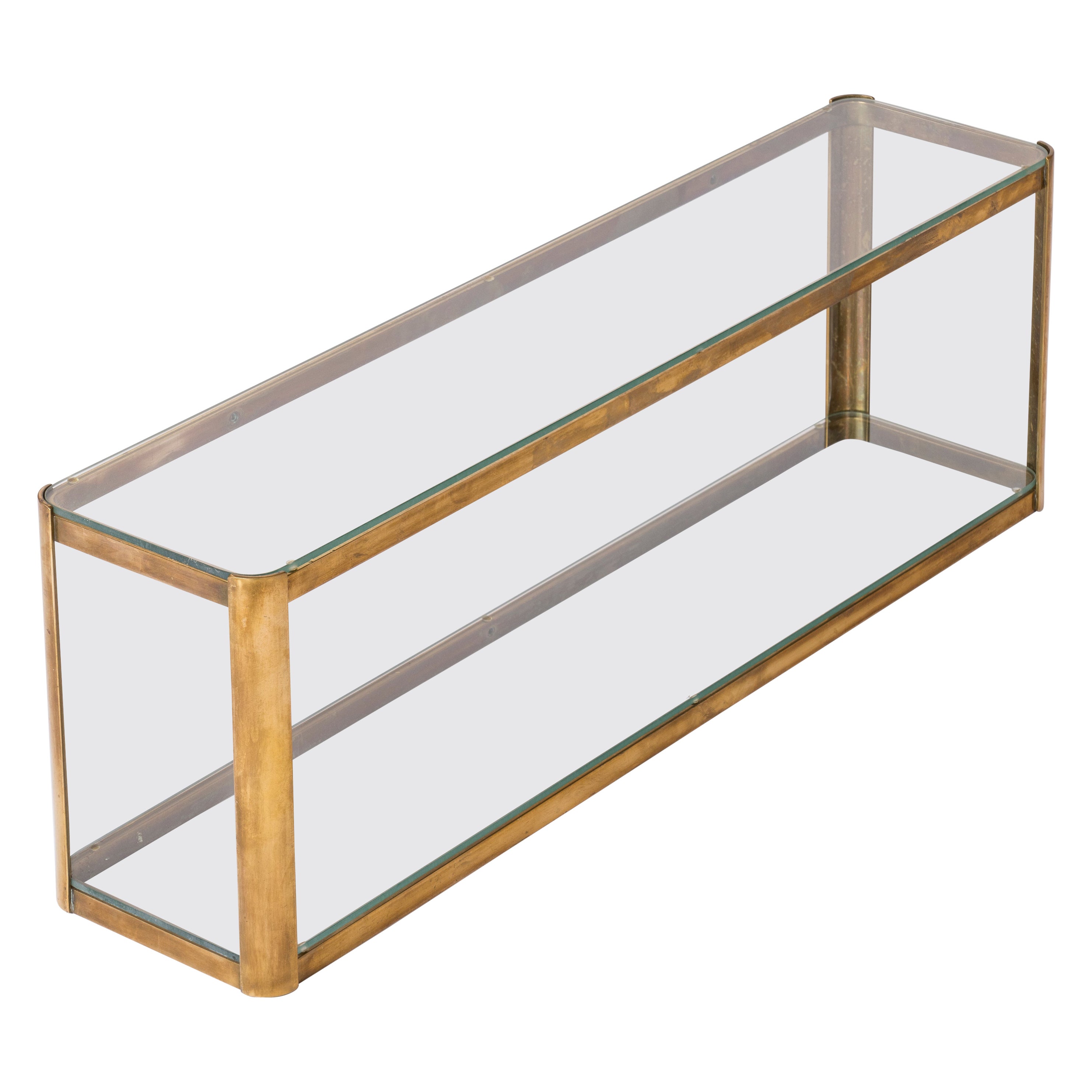 Mensola minimalista in bronzo di Jacques Téophile Lepelltier per Broncz - Francia in vendita