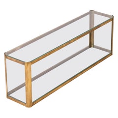 Minimalist Bronze Shelf by Jacques Téophile Lepelltier for Broncz - France