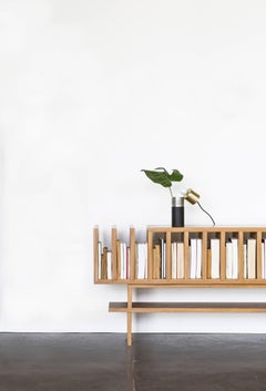 Minimalist Buffet Handcrafted in Brazilian Hardwood, Paralelo