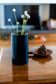 Vase minimaliste en céramique - Bleu