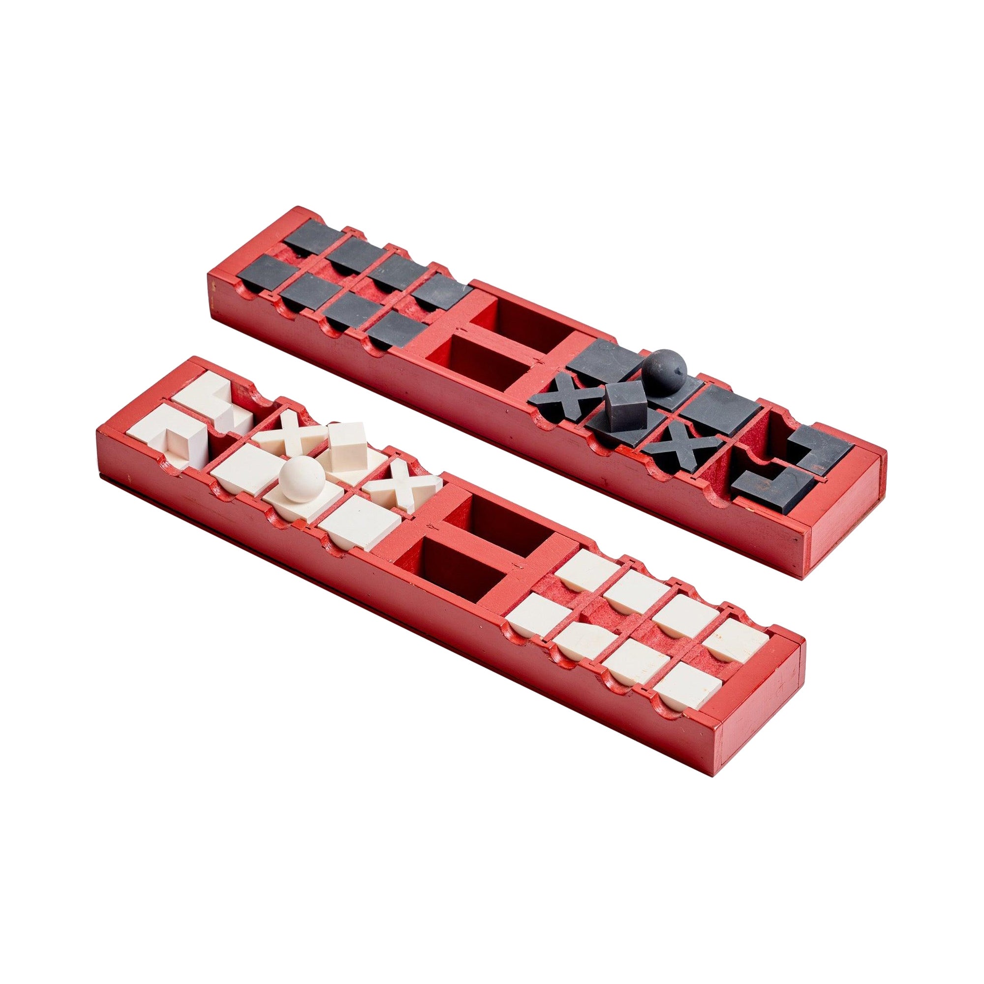 Minimalist Chess Set Attributed to Joseph Hartwig, 1924 For Sale