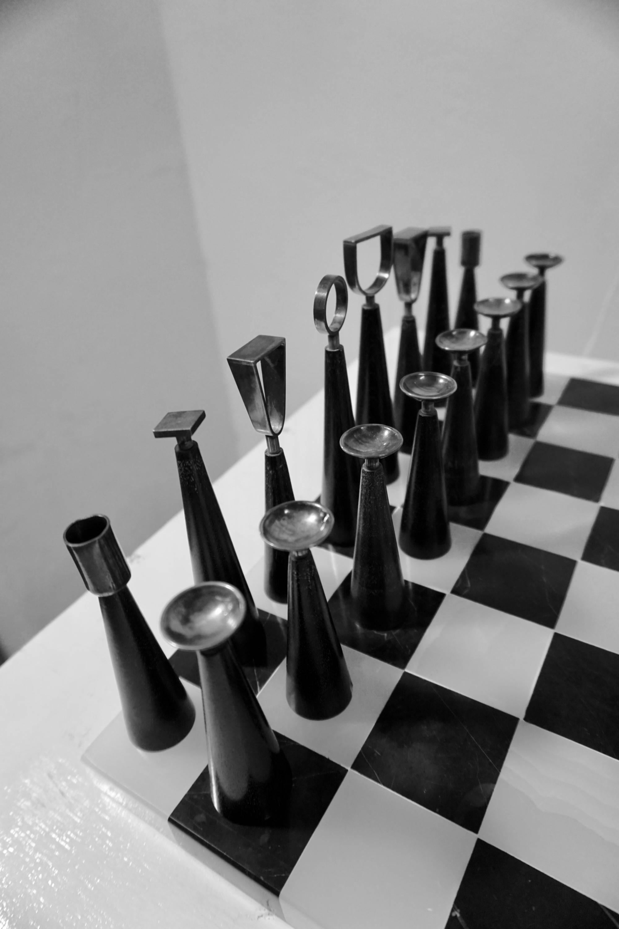 minimal chess set