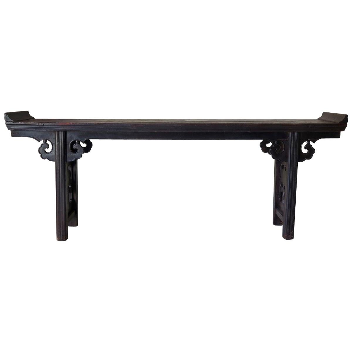 Minimalist Chinese Altar Table, 19th Century For Sale
