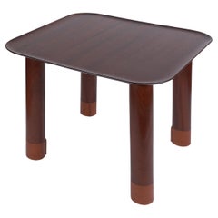 Minimalist Coffee table in sapele wood by Val Khvan