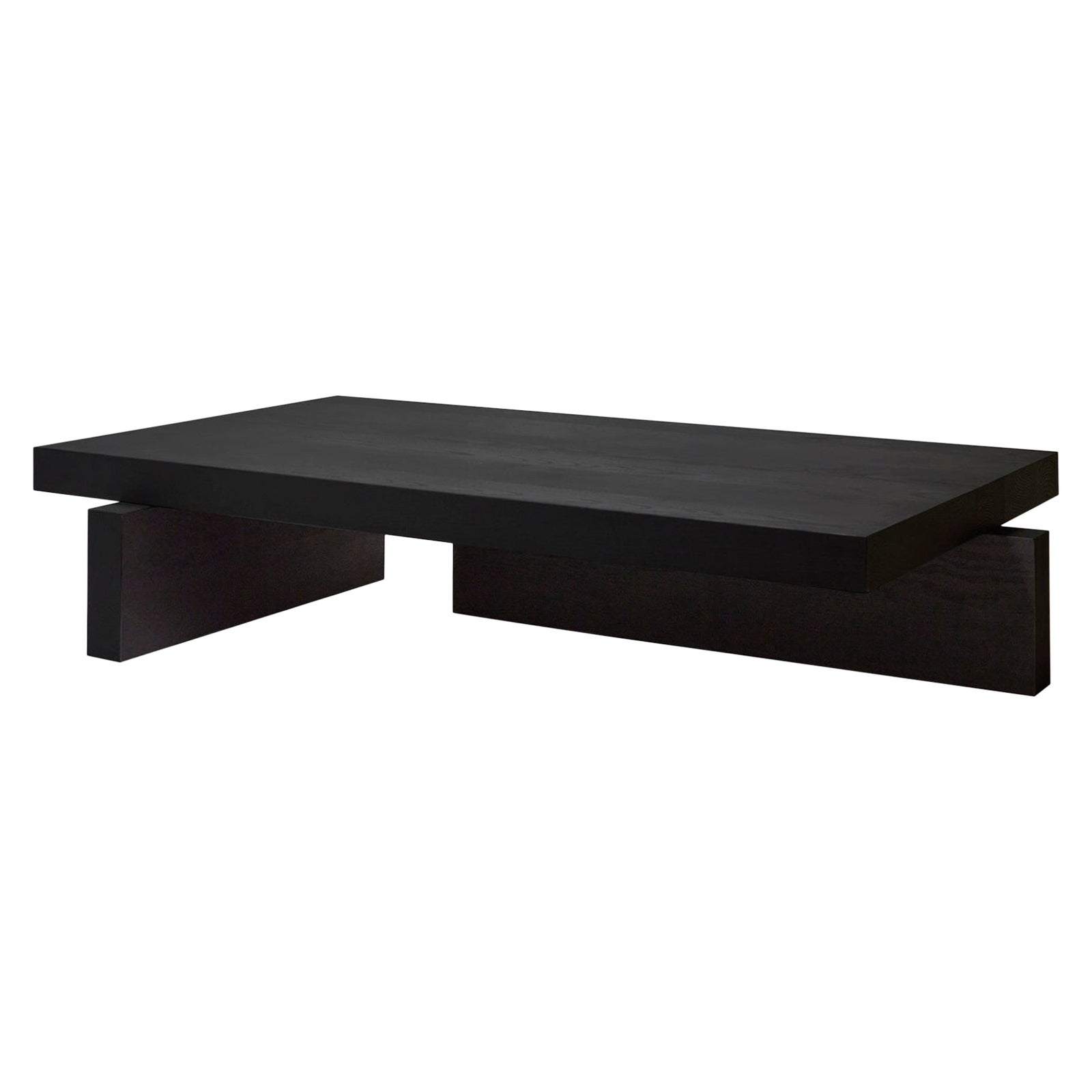 Minimalist Coffee Table in Solid European Oak - Hari by Mokko