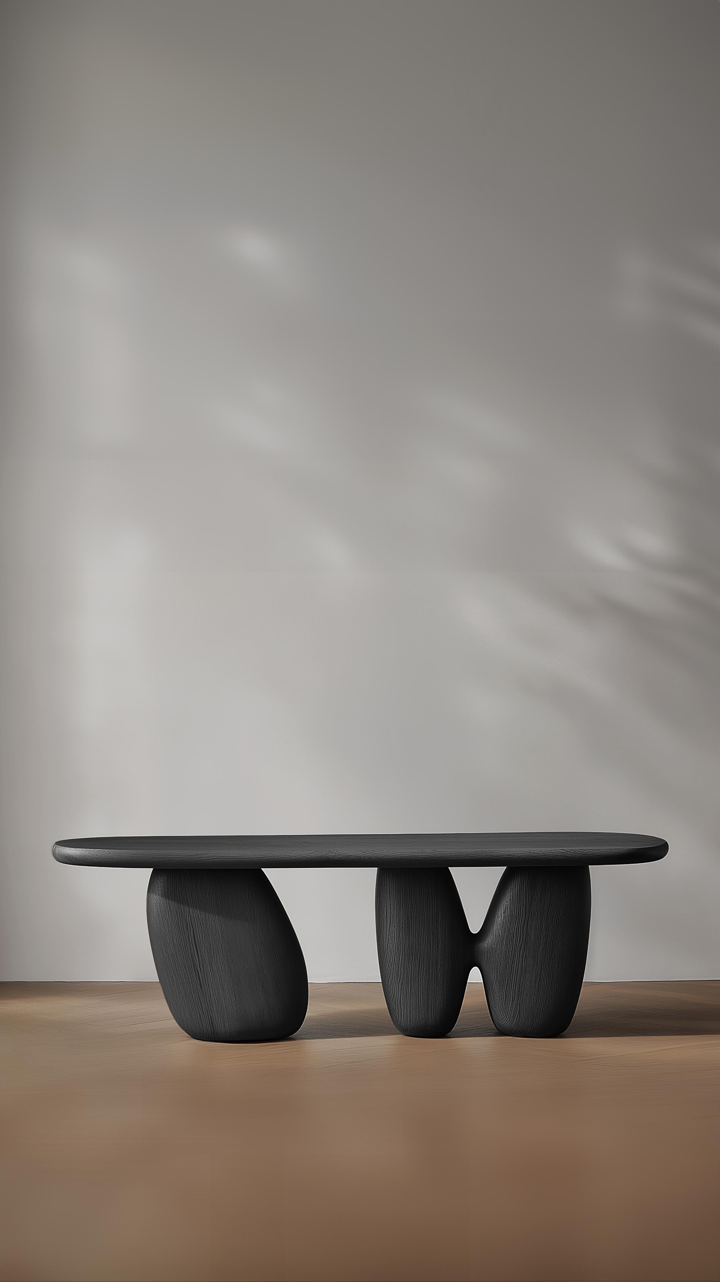 Bois de feuillus Table basse minimaliste Serie 58 - Sereno par Joel Escalona pour Subtle Interiors en vente