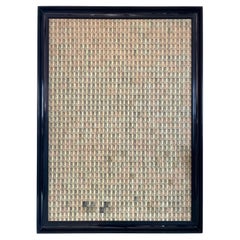 Minimalist Collage by Joppa in Lacquered Frame