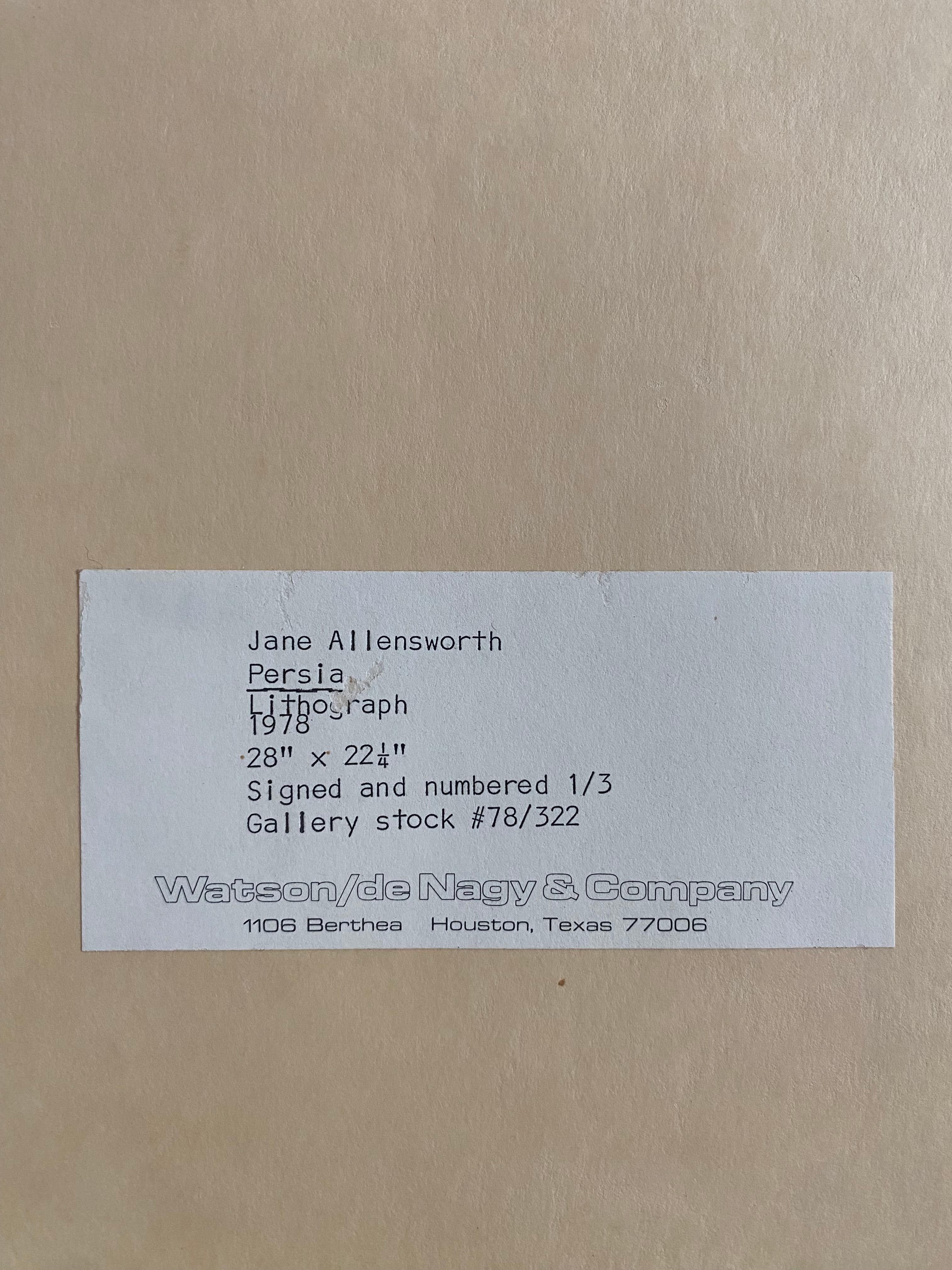 Minimalistische Collage-Malerei von Jane Allensworth (1978) im Angebot 7