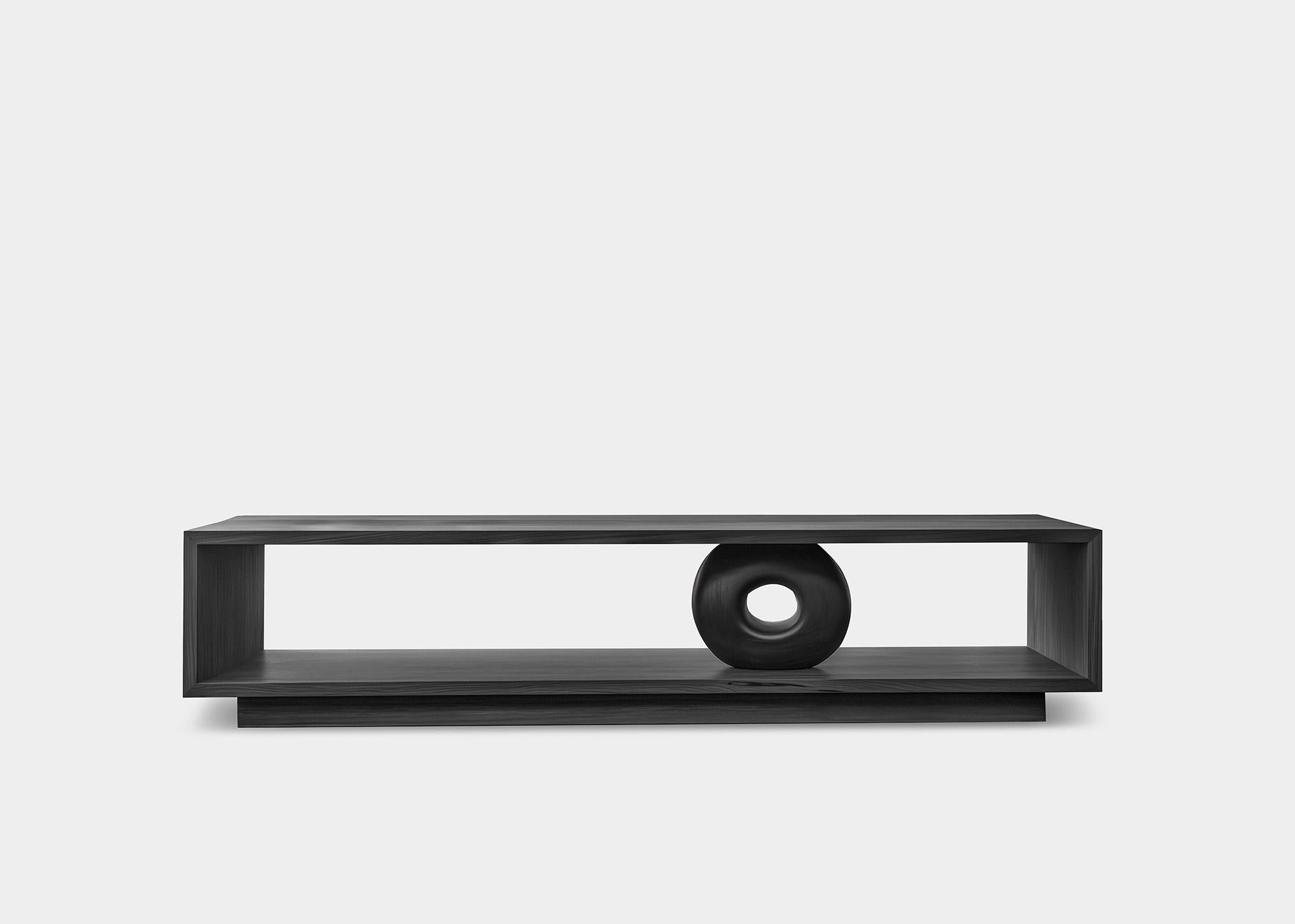 Minimalistische Konsole 13, Elegante Aufbewahrung, Sereno-Kollektion, kleine Skulptur im Zustand „Neu“ im Angebot in Ciudad de México, CDMX