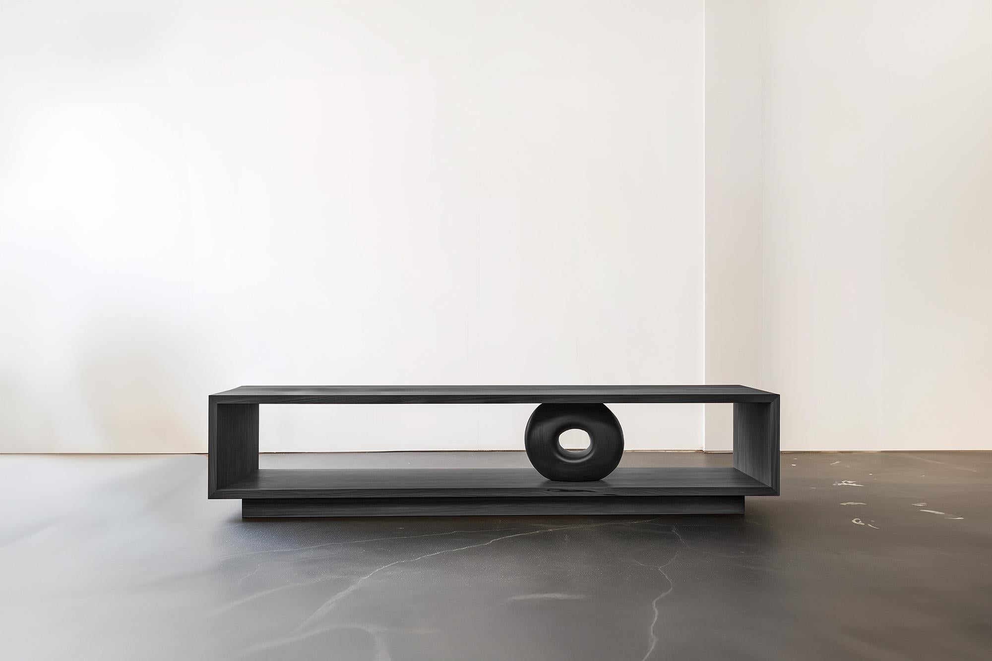 Minimalistische Konsole 13, Elegante Aufbewahrung, Sereno-Kollektion, kleine Skulptur (21. Jahrhundert und zeitgenössisch) im Angebot
