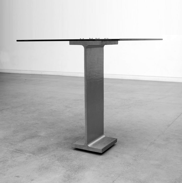 Steel IBeam Bar Height Dining Table Counter Height Table Hight Top