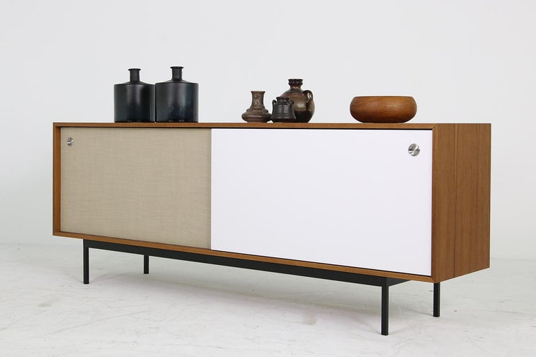 Minimalist Custom Teak Sideboard Nathan Lindberg Mod. NL ...