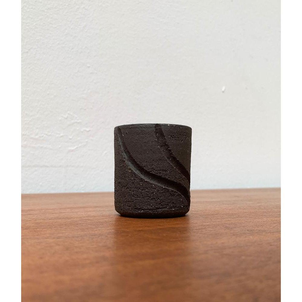 Minimalist Danish Ceramic Candleholder from Lehmann Pottery, 1960s For Sale 7