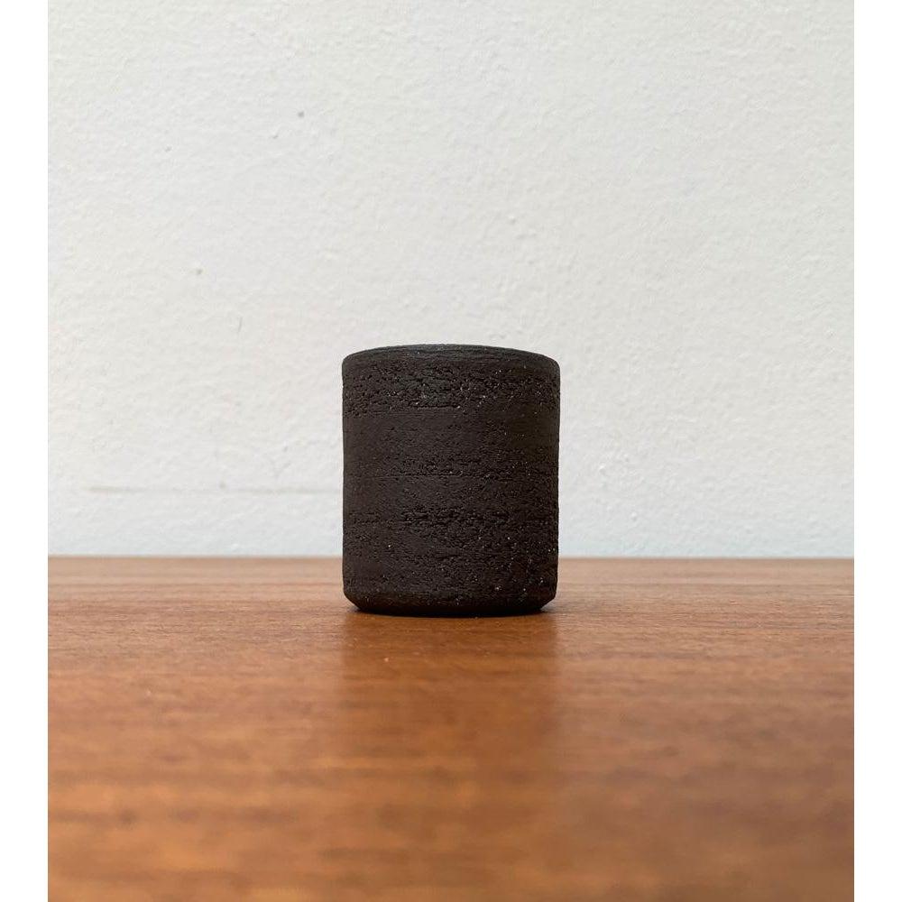 20th Century Minimalist Danish Ceramic Candleholder from Lehmann Pottery, 1960s For Sale