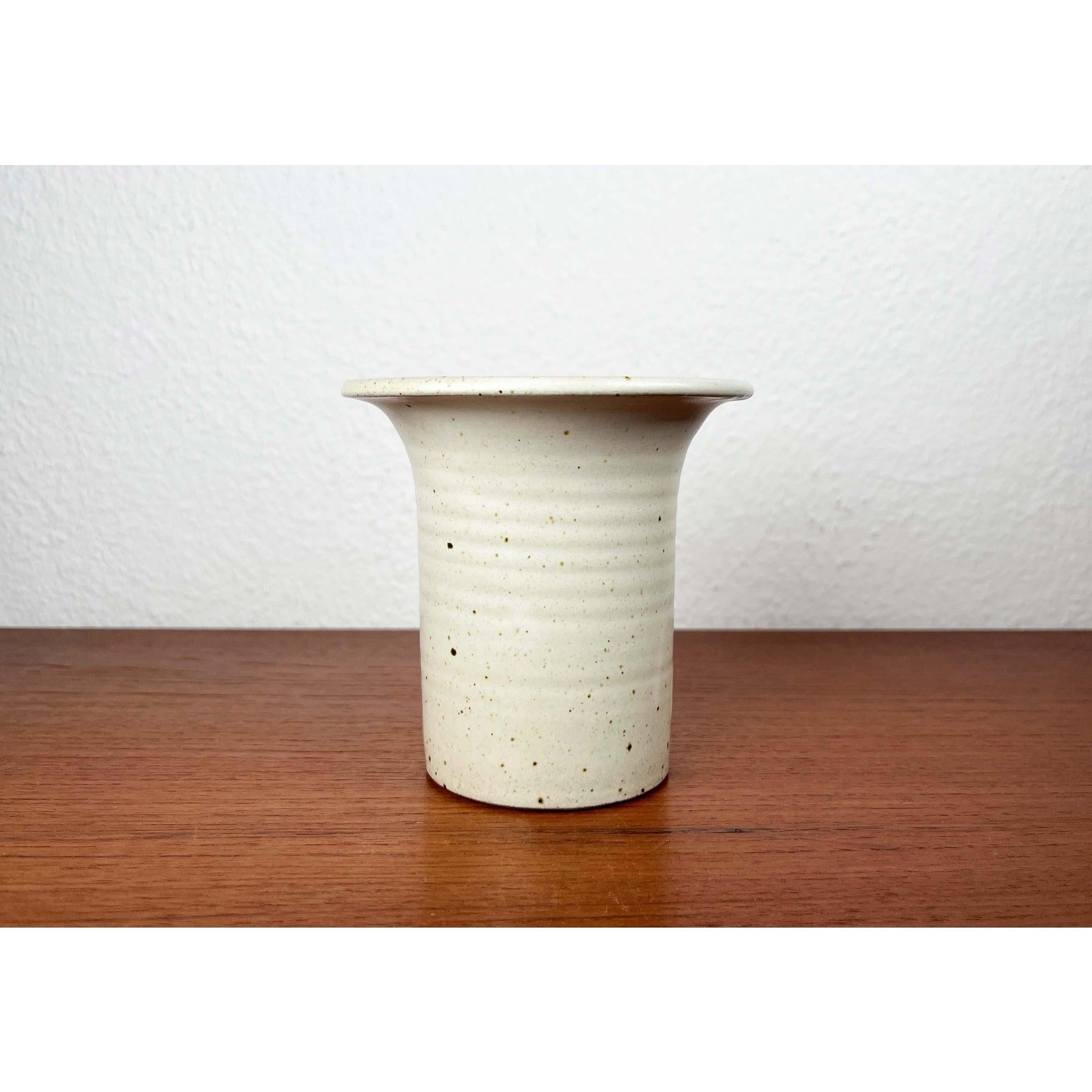 Vase minimaliste en Studio Pottery danois par Jette Andersen Keramik, 1960s en vente 2