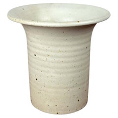Vase minimaliste en Studio Pottery danois par Jette Andersen Keramik, 1960s