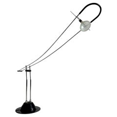 Minimalist Design Halogen Desk Lamp, Writing Desk Lamp, Architect's lamp, 1990's