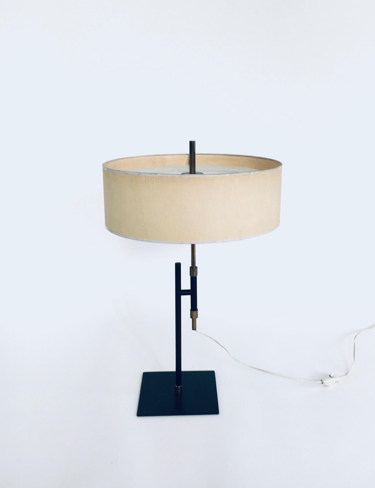 Minimalist Design Table lamp in the style of Kaiser Idell, Germany 1950's For Sale 7
