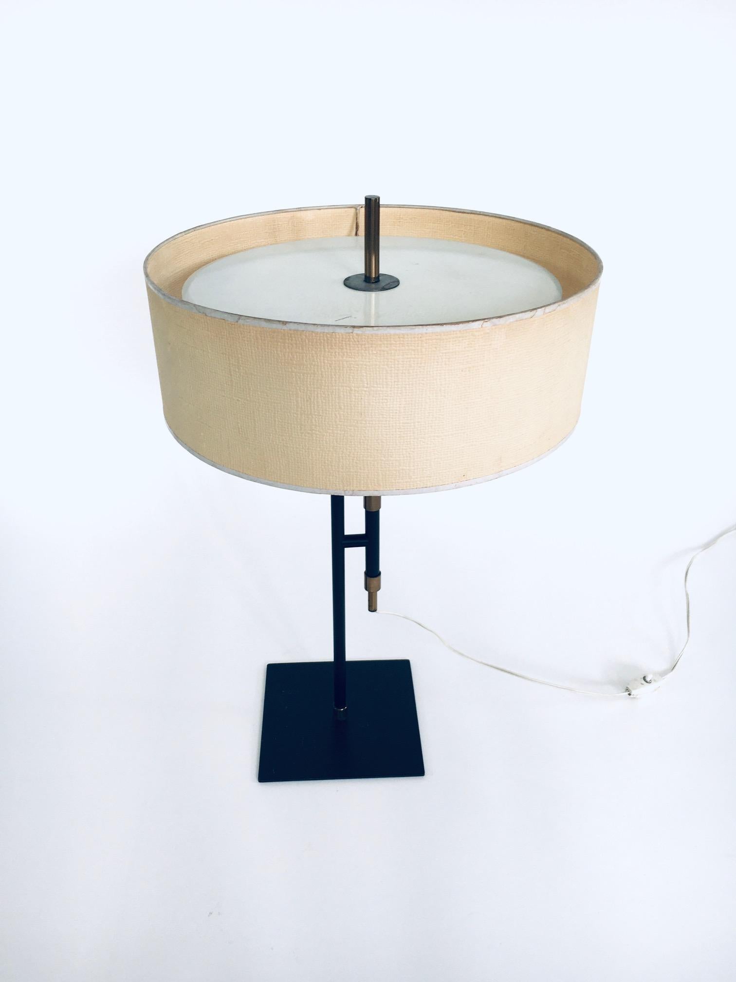 Minimalist Design Table lamp in the style of Kaiser Idell, Germany 1950's For Sale 9