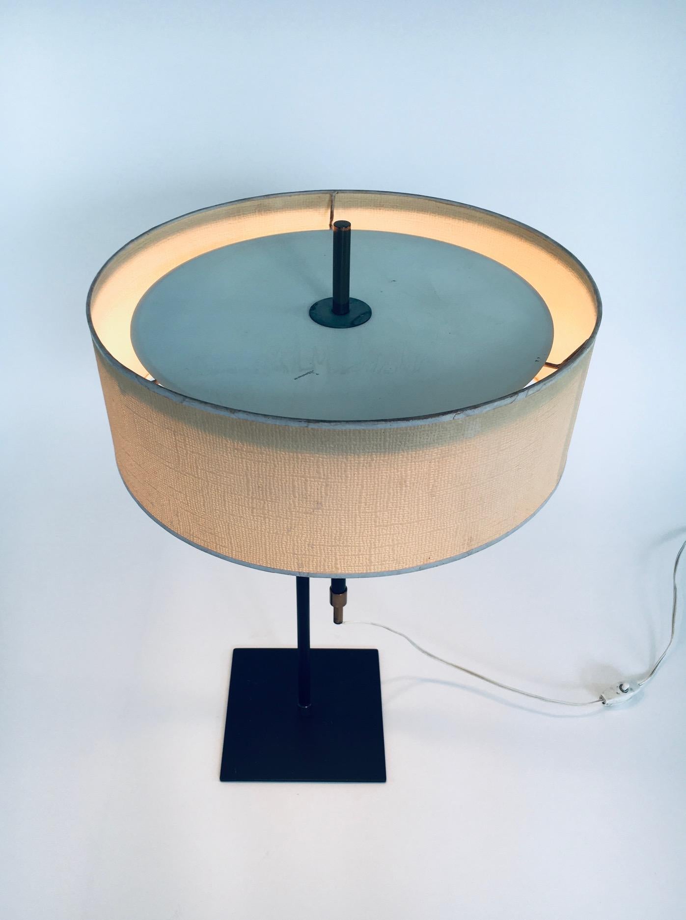 Minimalist Design Table lamp in the style of Kaiser Idell, Germany 1950's For Sale 3