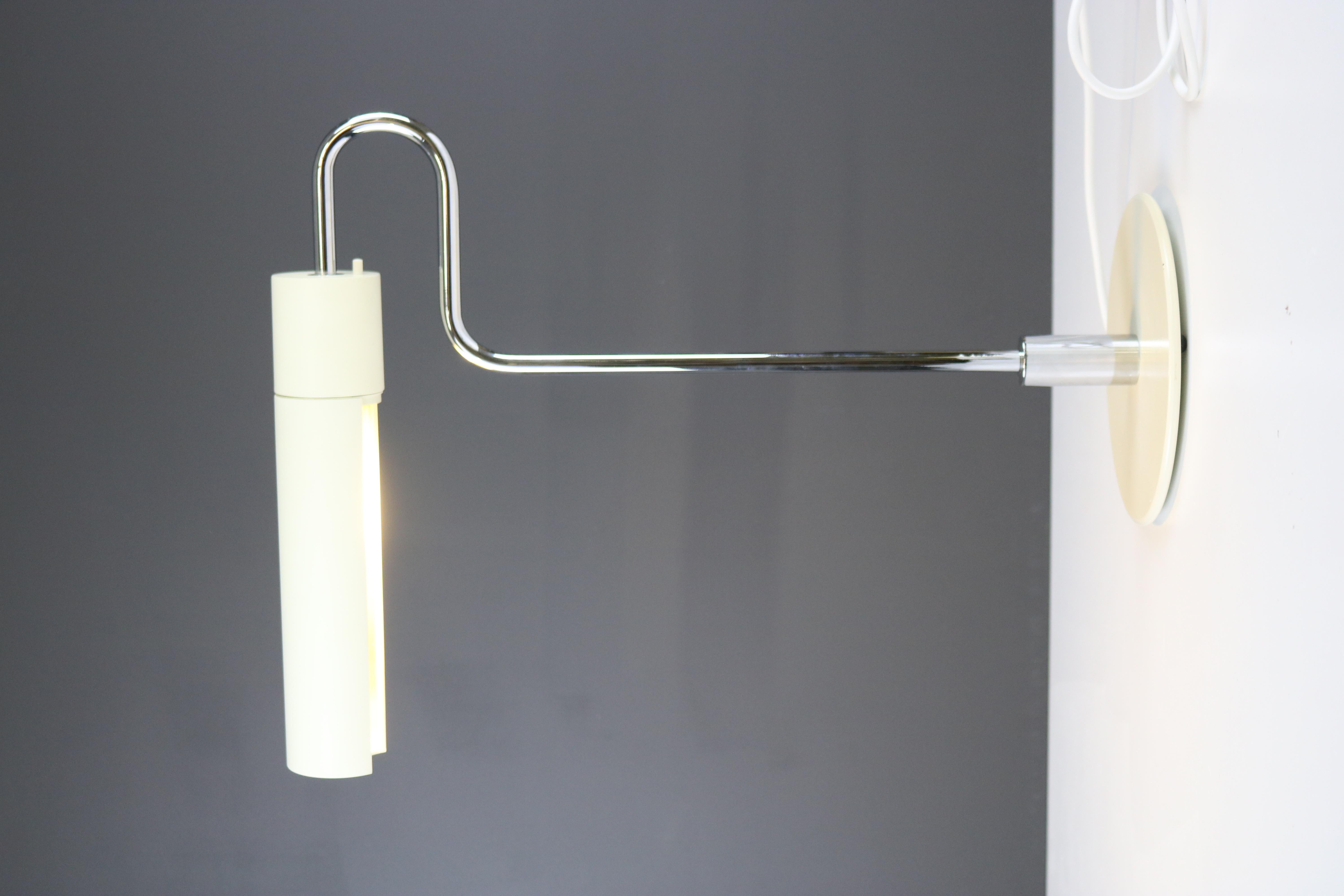 Metal Minimalist Desk Lamp by Jørgen Møller for Royal Copenhagen