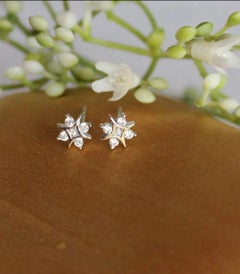 Minimalist Diamond Body Piercing 14k Solid Gold Nose Ear Piercing Jewelry Gift.