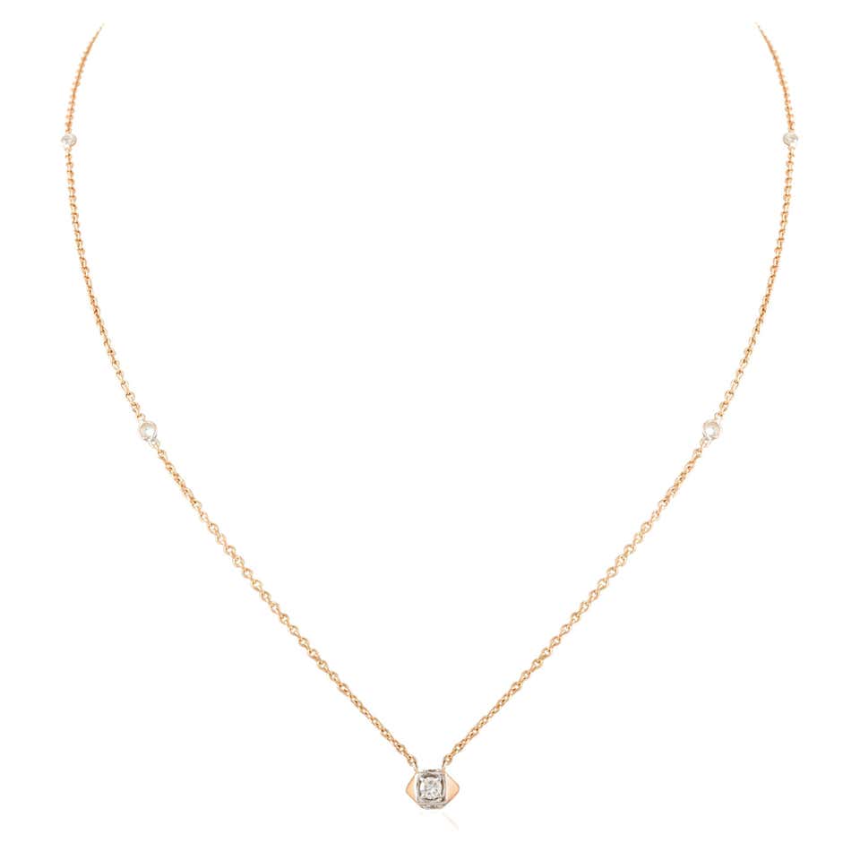 17 Inch Gold Chains In 18k Gold - 340 For Sale on 1stDibs
