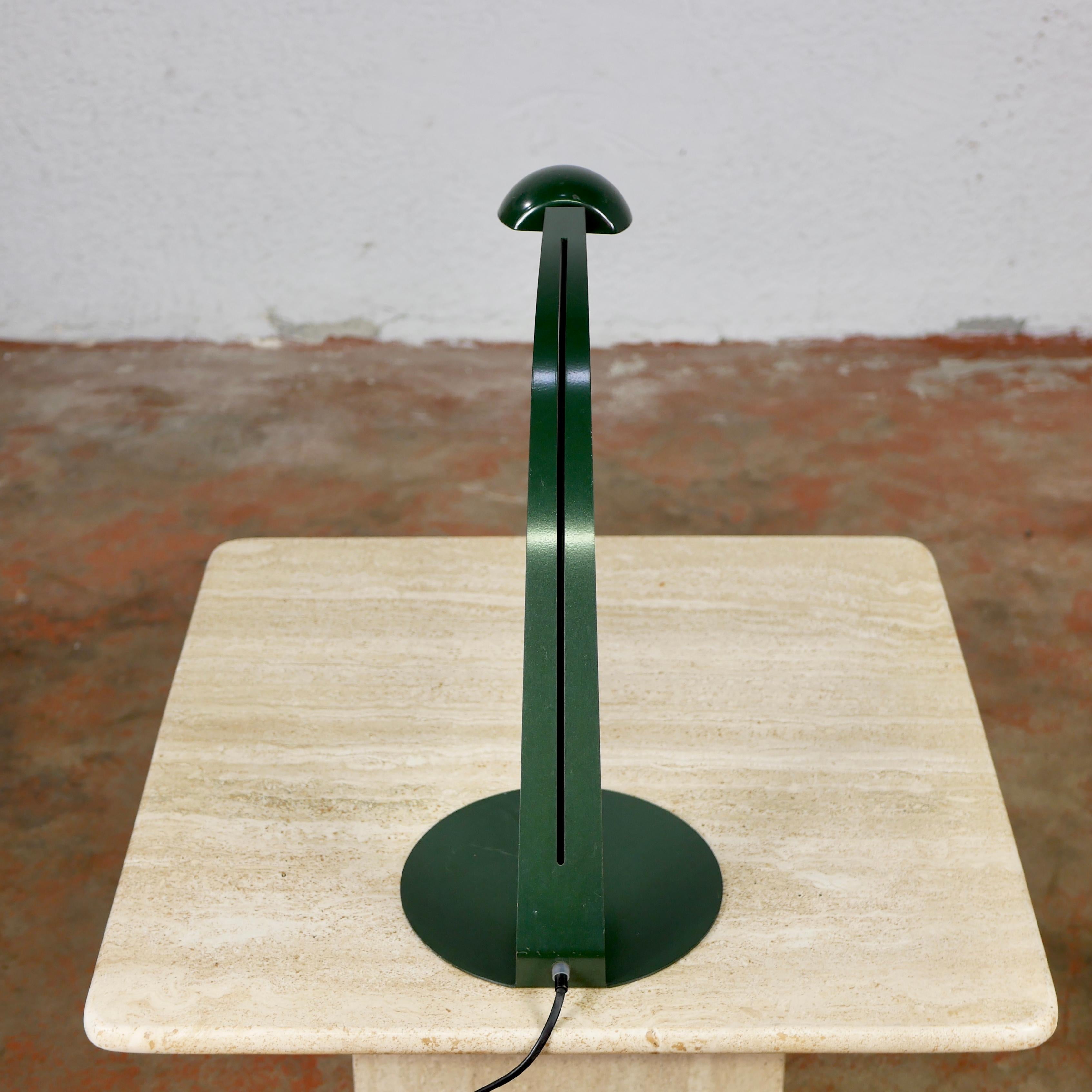Minimalist Dutch Green Desk Lamp by Herda, 1980s 3