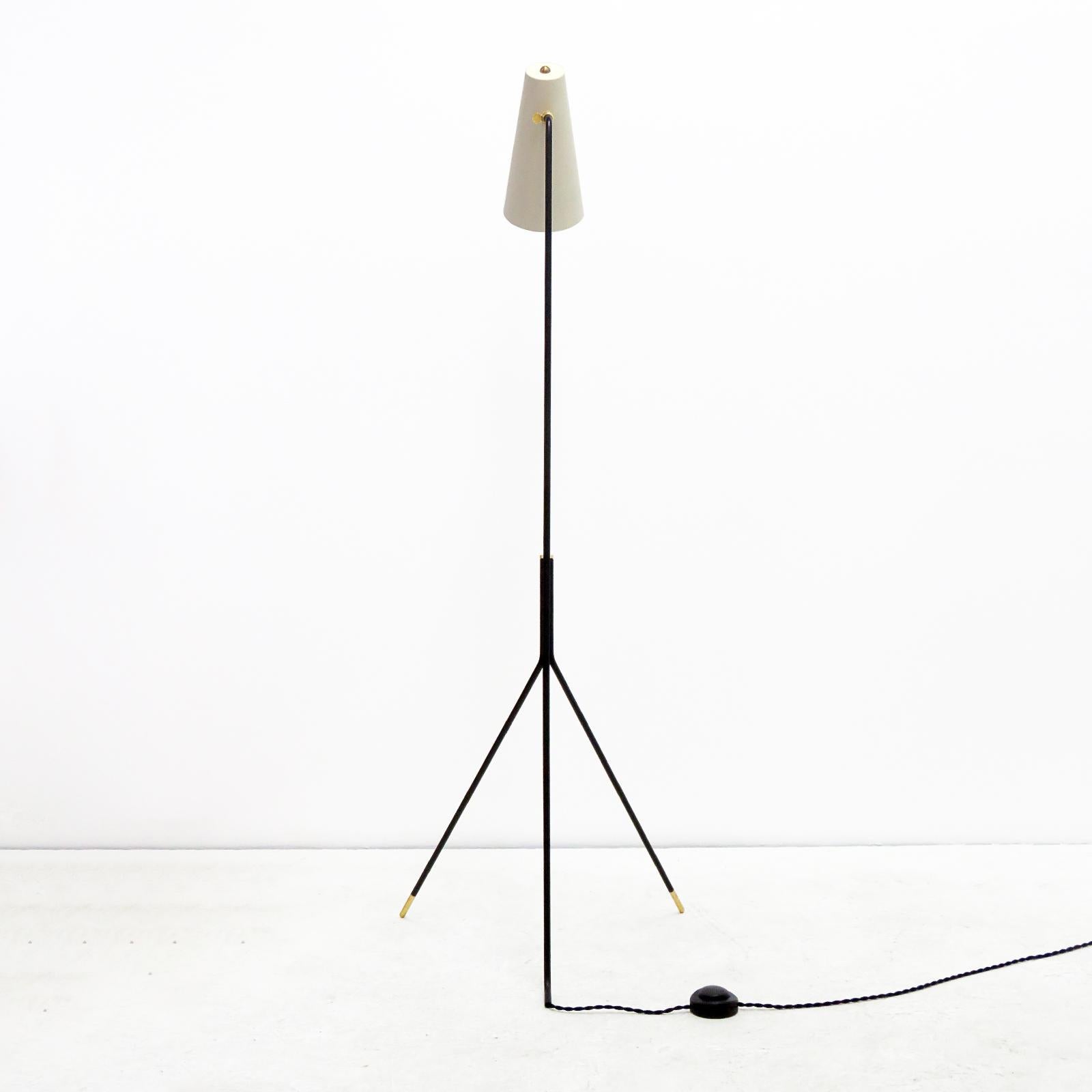 Organic Modern Minimalist Floor Lamp 'Apex' by Gallery L7