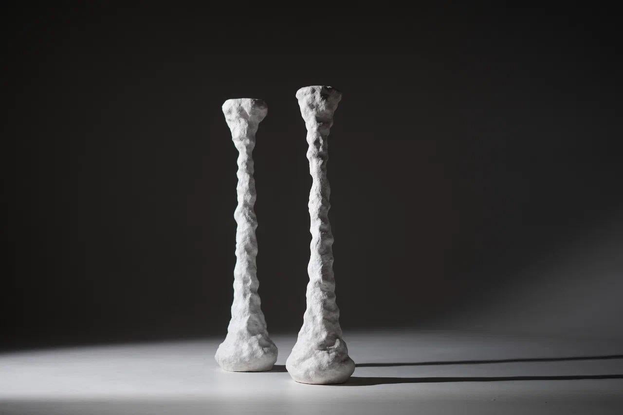 Candelabrum Medium is a part of the ‘White Dreams’ collection by Berlin based designer Natalie Katwal. 

‘White Dreams’ is known as a dream experience which cannot be described. The project aims to describe perception of reality through decoding the
