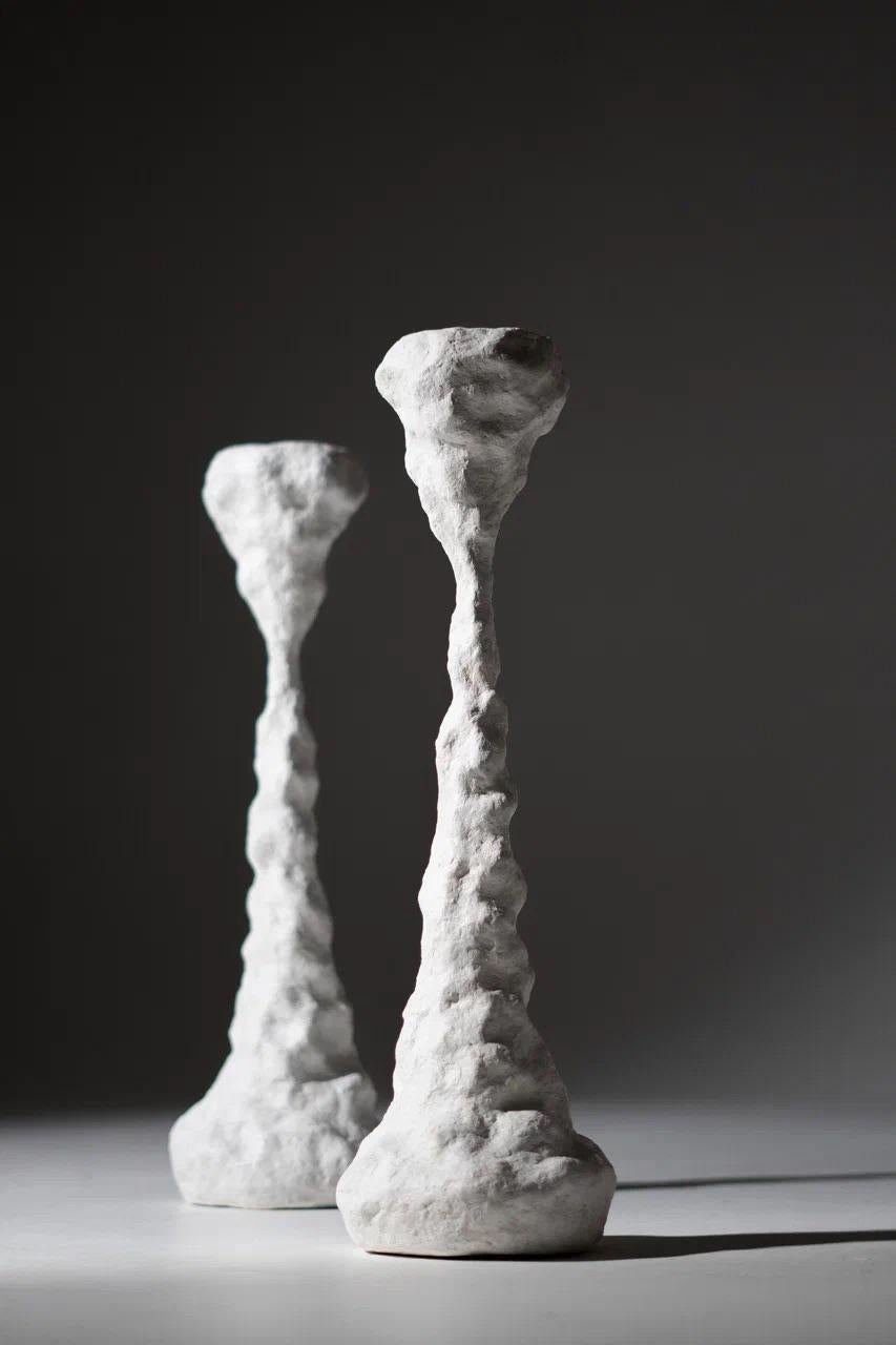 Candelabrum is a part of the ‘White Dreams’ collection by Berlin based designer Natalie Katwal. 

‘White Dreams’ is known as a dream experience which cannot be described. The project aims to describe perception of reality through decoding the