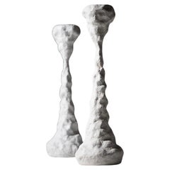 Minimalist Functional Design Candelabrum White Dreams by Natalie Katwal