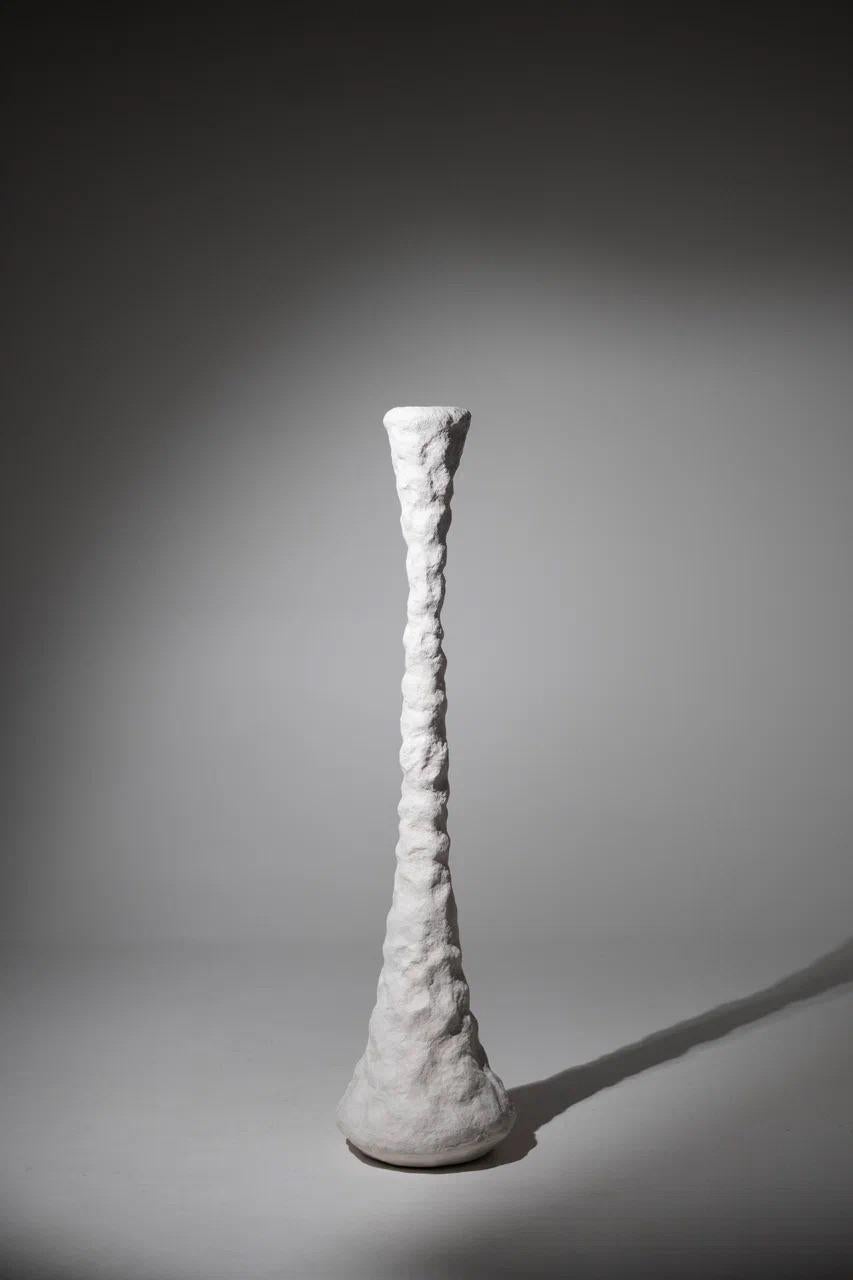 Minimalist Functional Design Candelabrum Grande White Dreams by Natalie Katwal In New Condition For Sale In Amsterdam, NL