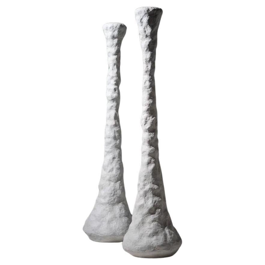 Candelabrum Grande is a part of the ‘White Dreams’ collection by Berlin based designer Natalie Katwal. 

‘White Dreams’ is known as a dream experience which cannot be described. The project aims to describe perception of reality through decoding the