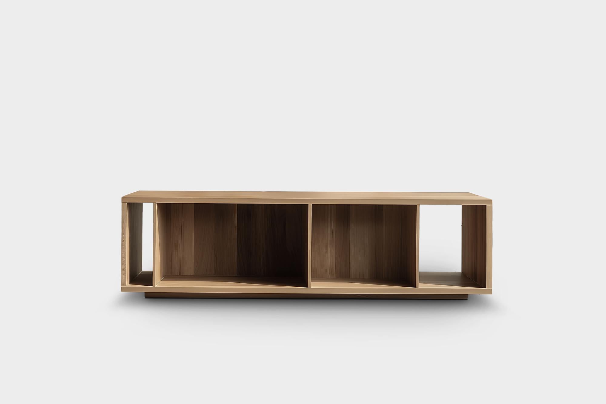 Minimalistisches geometrisches Sideboard, Sereno No23 Design von Joel Escalona

-

Sereno Collection'S
Entwurf von Joel Escalona für NONO

Wenn Zweckmäßigkeit zur Kunst wird, ist das Ergebnis die Collection'S von Joel Escalona für NONO. Diese