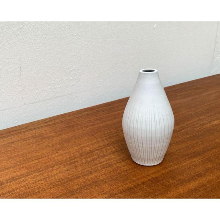 Mid-Century Modern Minimalist German GDR Vase by Erhard Goschala, 1960s For Sale