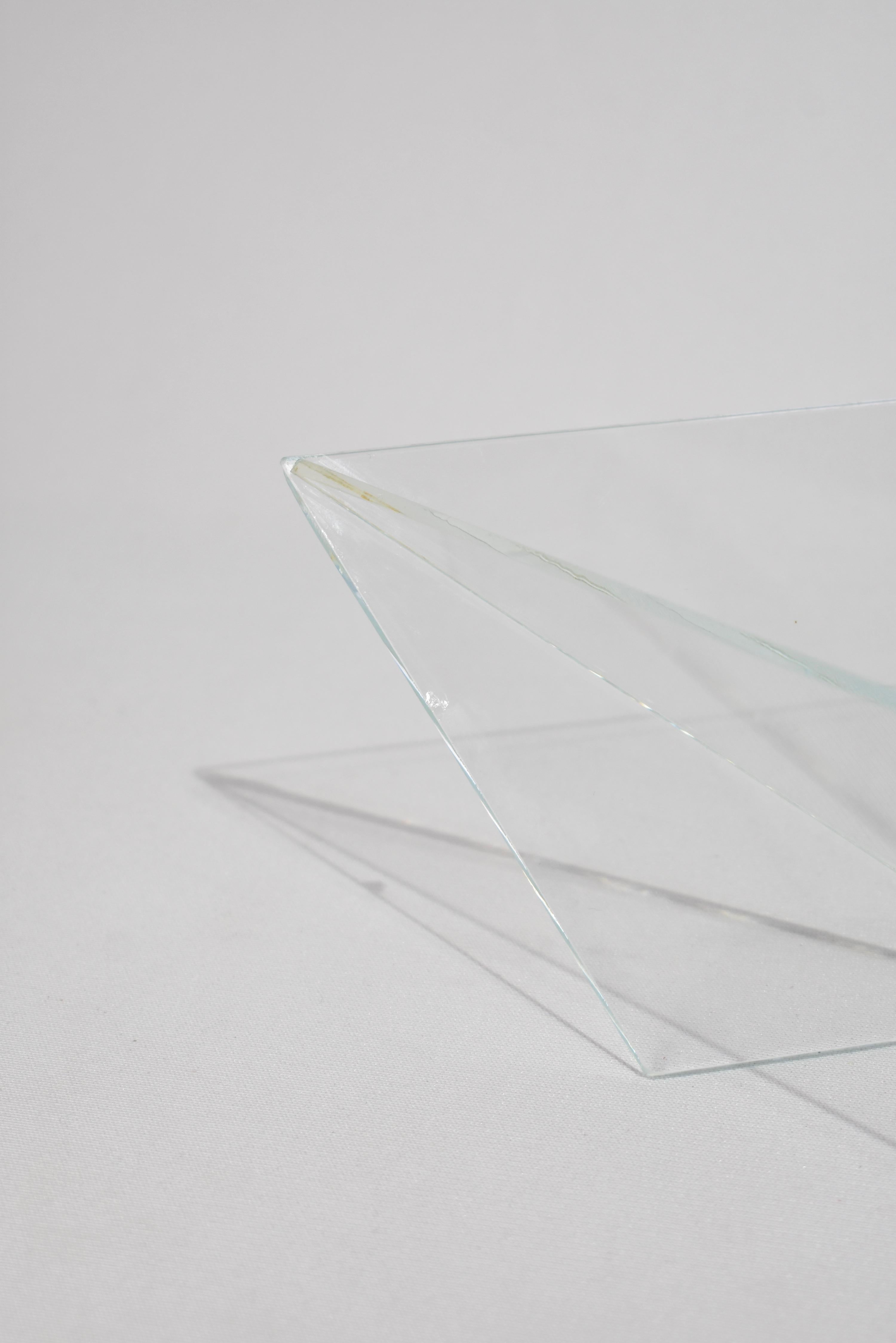 Hand-Crafted Minimalist Glass Bowl