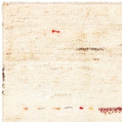 Minimalist Handmade "Tulu" Rug, 100% Wool, Made-to-Order, Customizable, 4x6 ft
