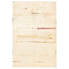 Alfombra "Tulu" minimalista hecha a mano, 100% lana, a medida, personalizable, 4x6 pies