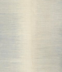 Minimalist Handwoven Mazandaran Flatweave Rug