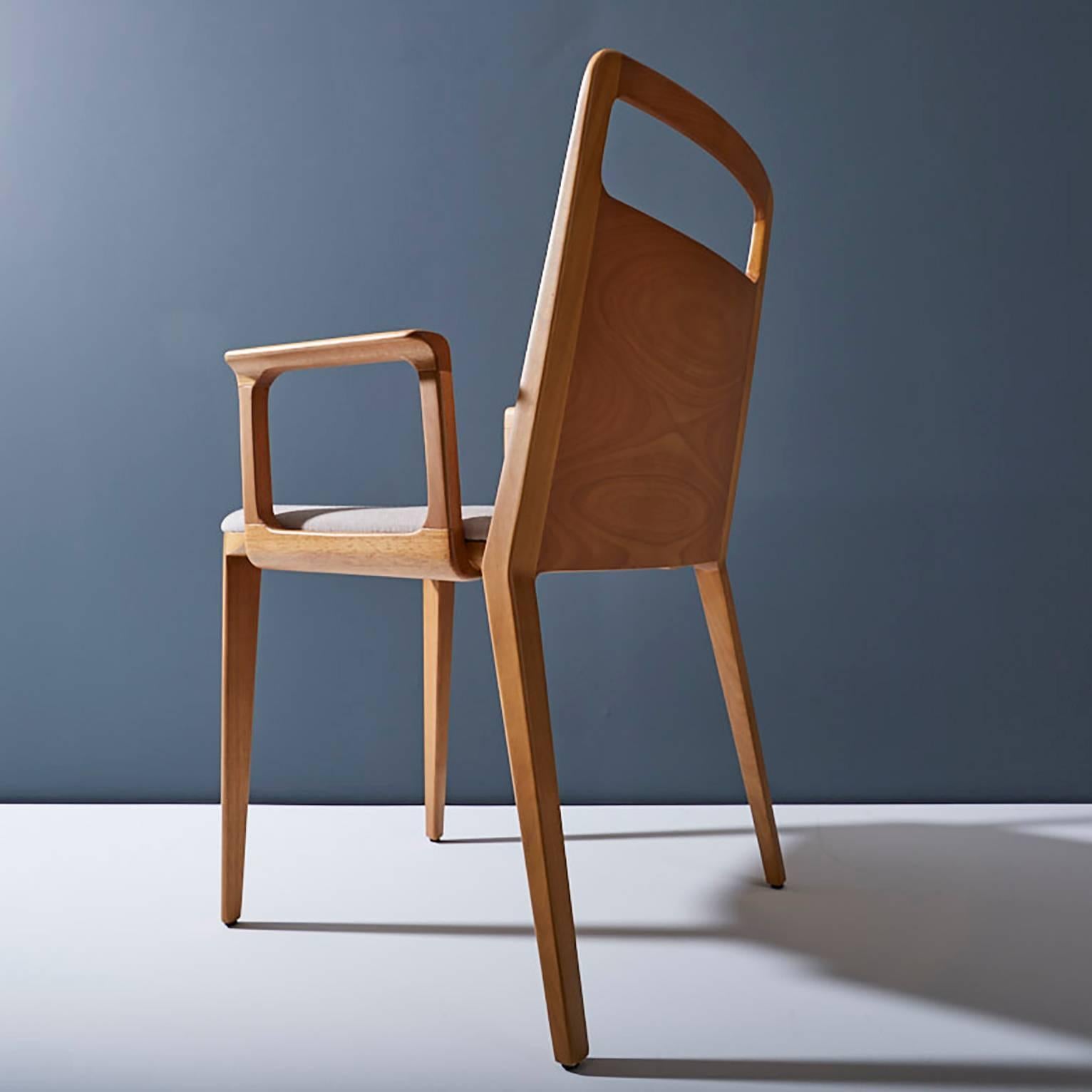 minimalist wood chair