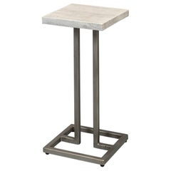 Minimalist Industrial Drinks Table