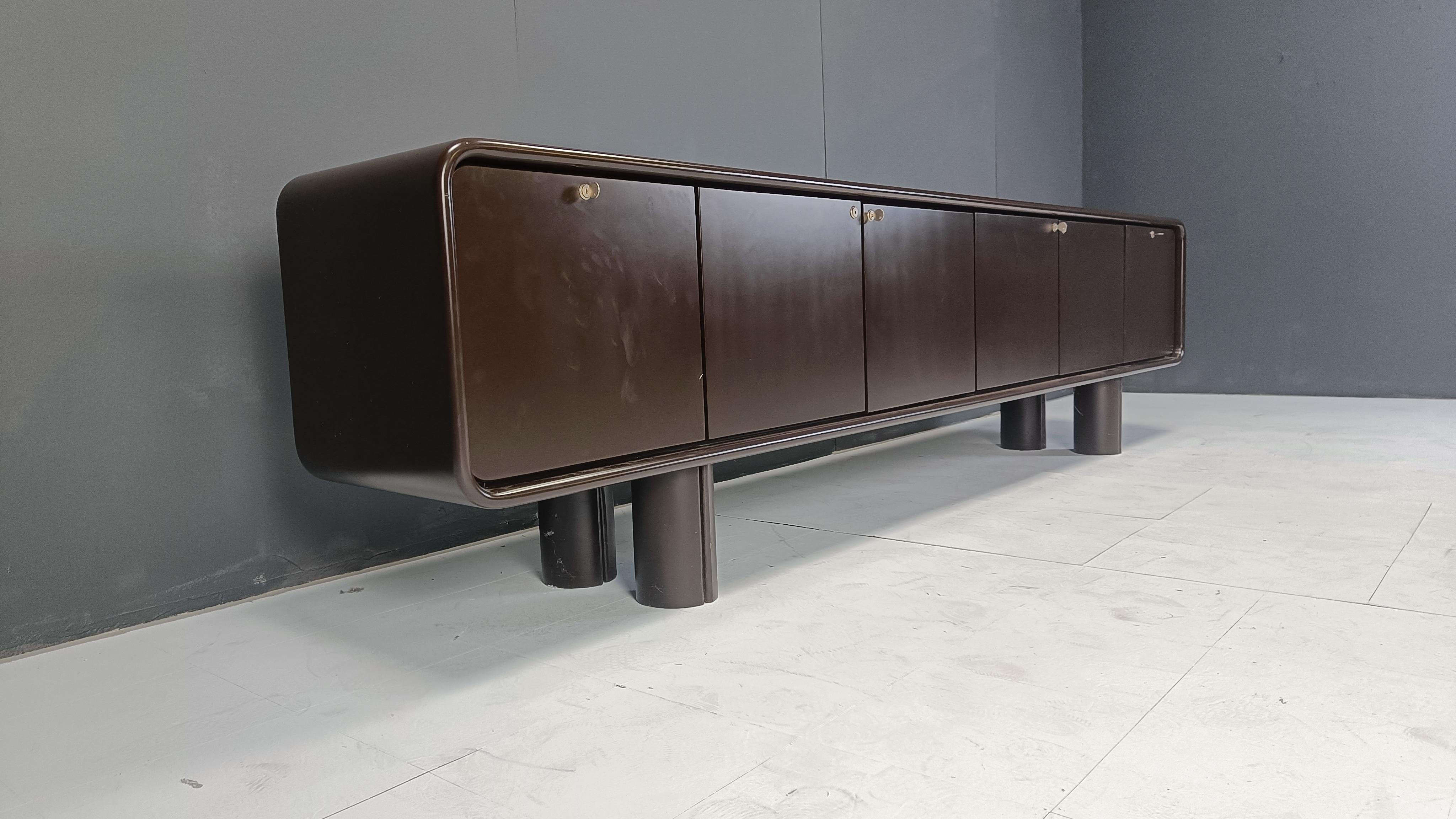 Minimalist Janda sideboard by Frank De Clercq, 1970s 3