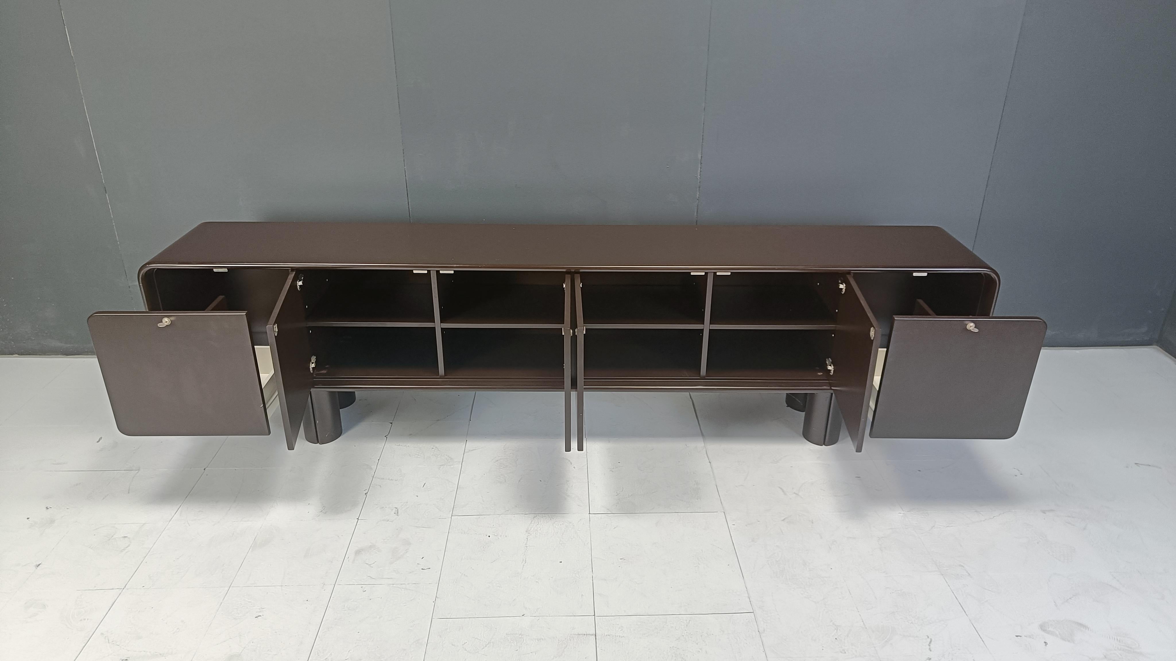 Minimalist Janda sideboard by Frank De Clercq, 1970s 4