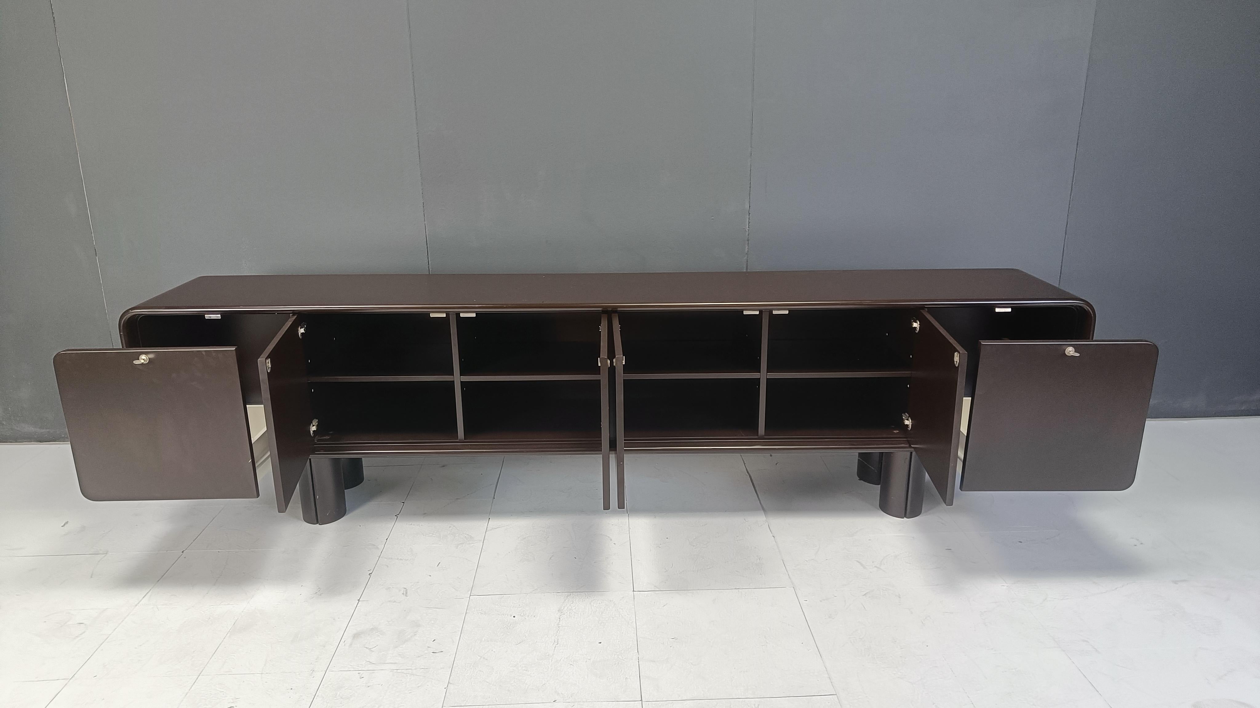 Minimalist Janda sideboard by Frank De Clercq, 1970s 5