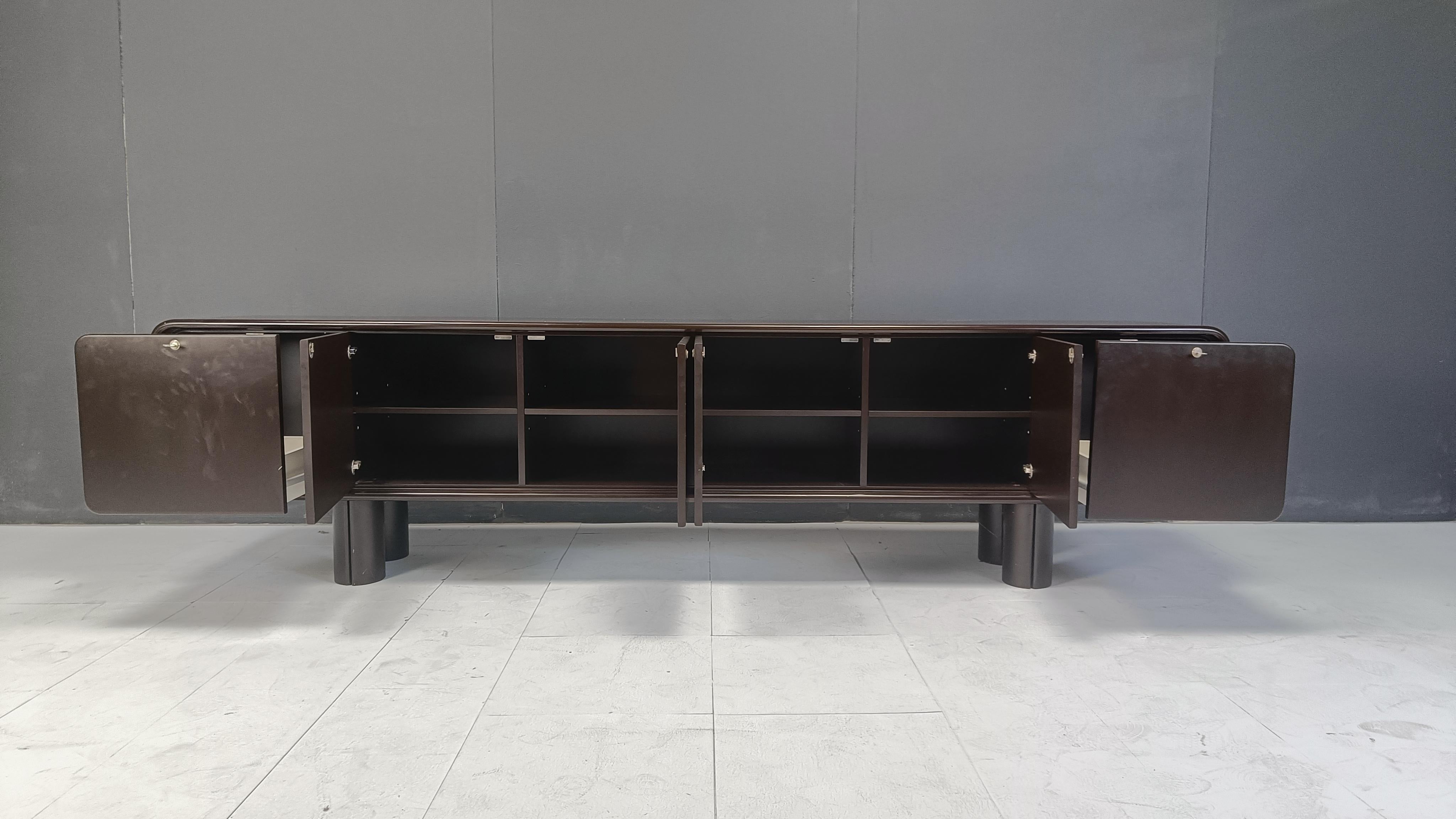 Minimalist Janda sideboard by Frank De Clercq, 1970s 6