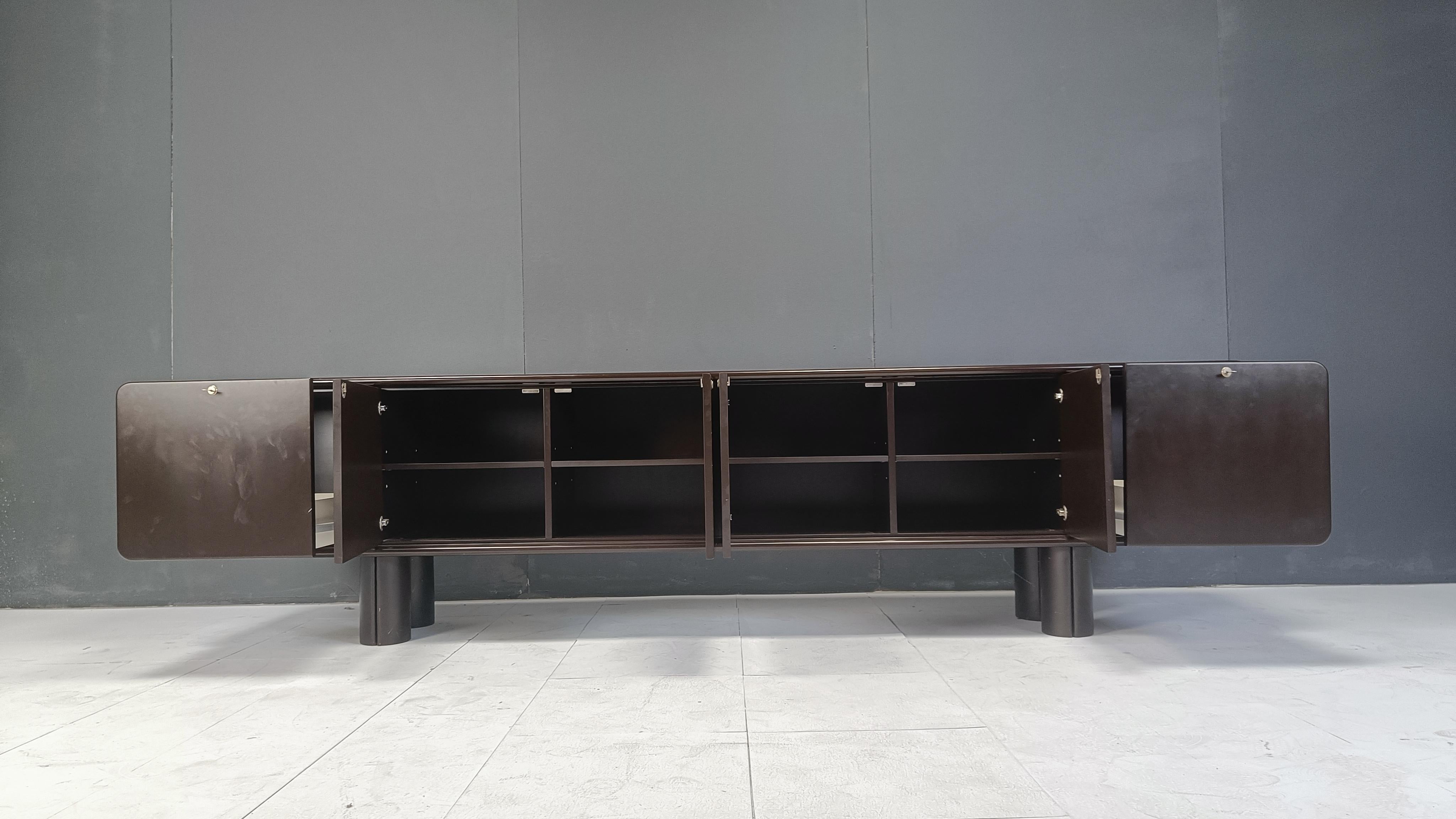 Minimalist Janda sideboard by Frank De Clercq, 1970s 7