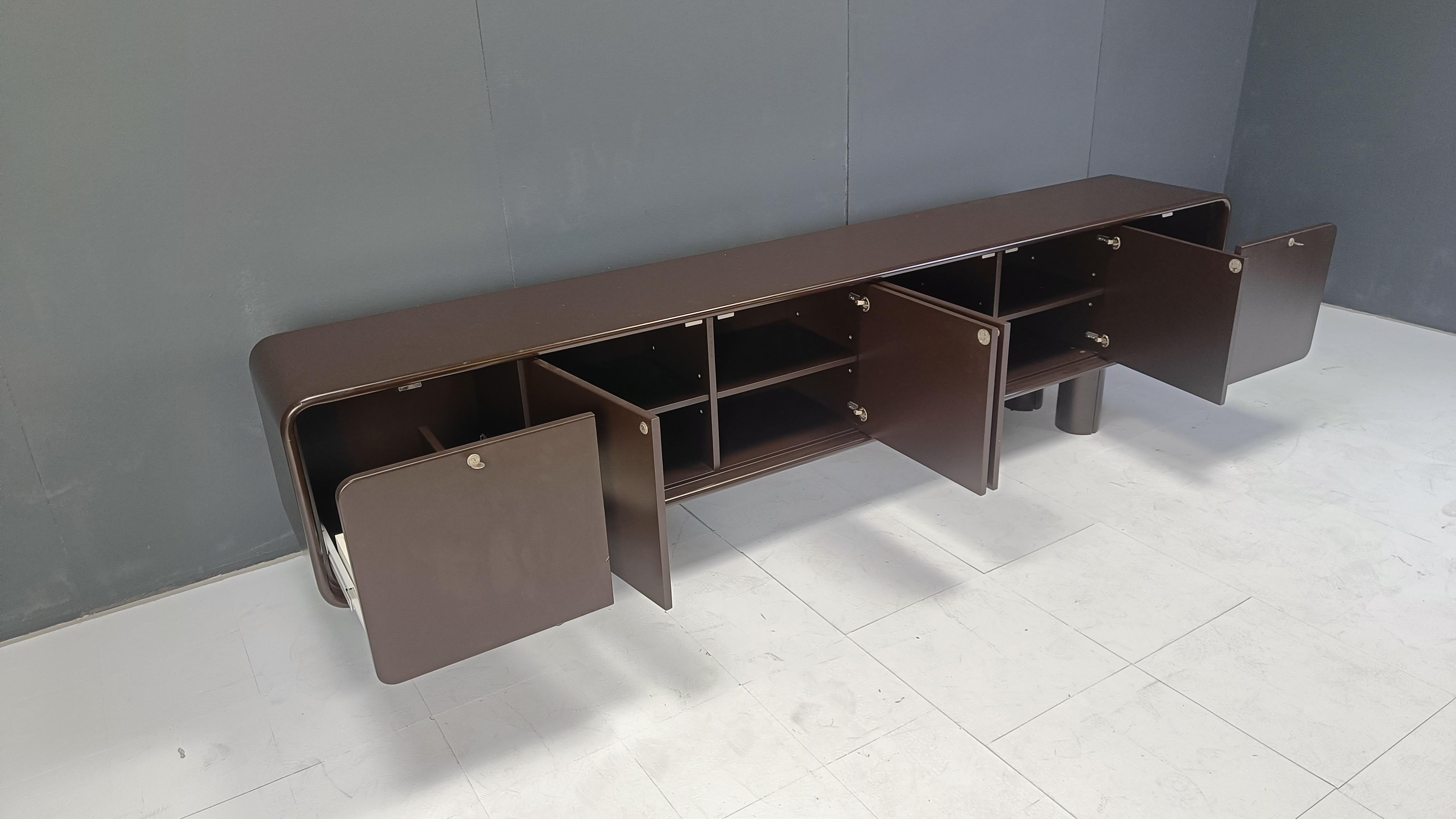 Minimalist Janda sideboard by Frank De Clercq, 1970s 8