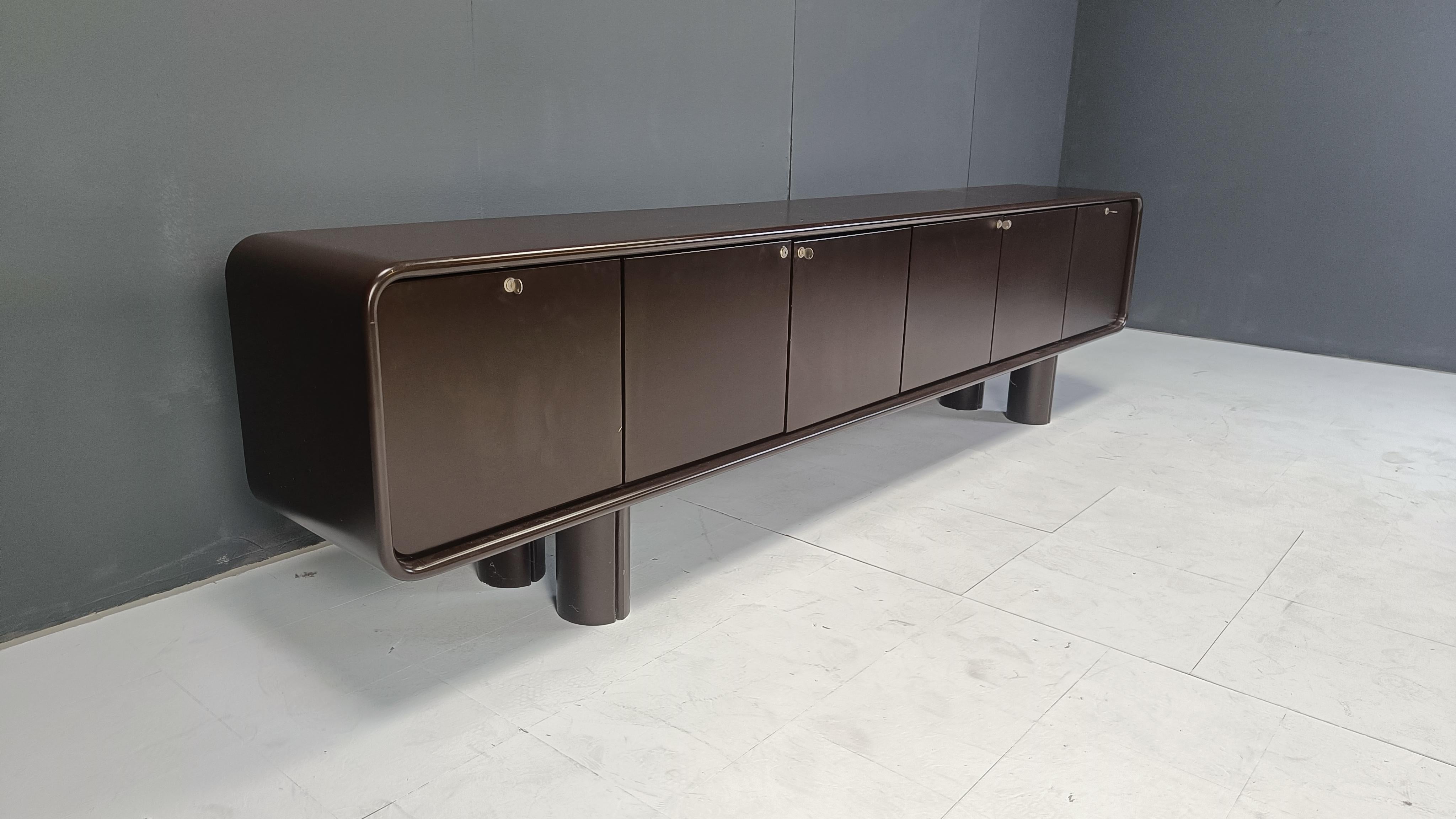 Minimalist Janda sideboard by Frank De Clercq, 1970s 2